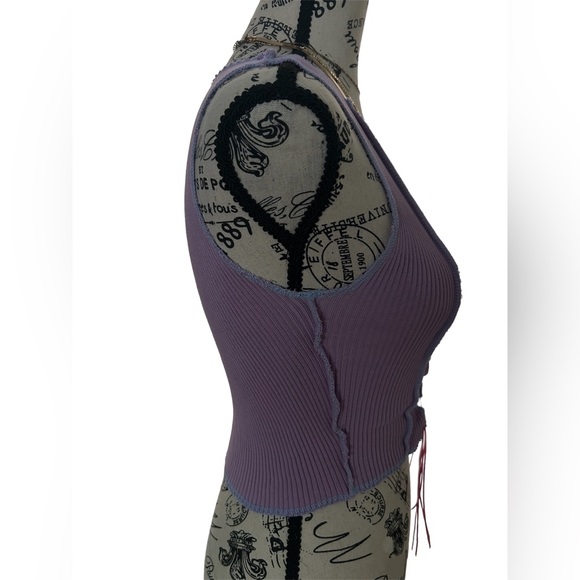 NWT Lavender Peekaboo Top | Adjustable Fit - Picture 5 of 8